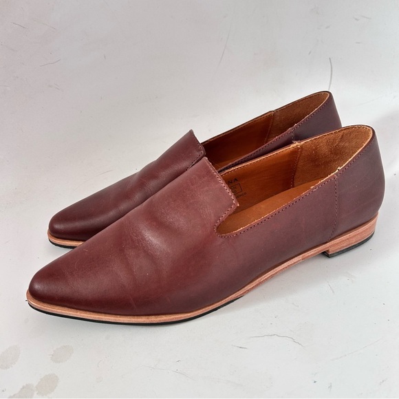 Portland Leather Patina Pointed Toe Loafer Brown size 9.5 - Picture 4 of 10